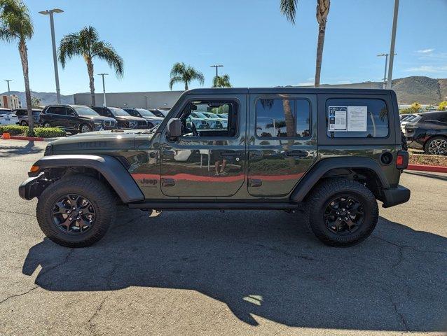 used 2021 Jeep Wrangler Unlimited car, priced at $32,401