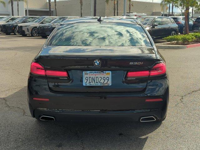 used 2022 BMW 530 car, priced at $35,358