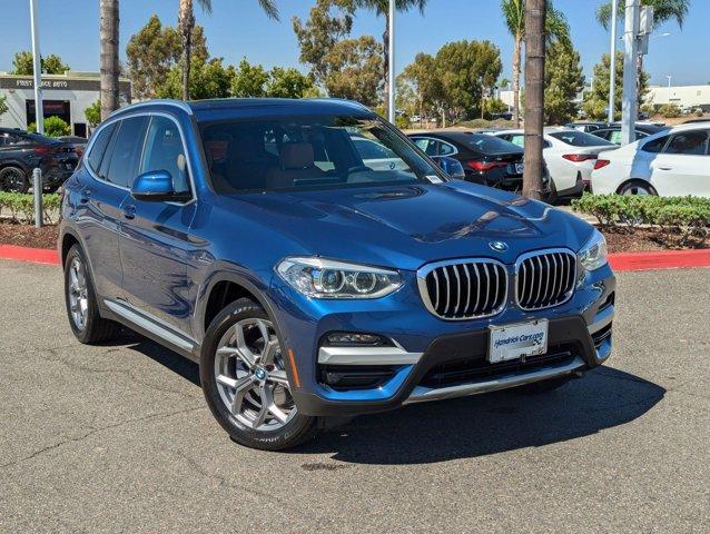 used 2021 BMW X3 car, priced at $27,855