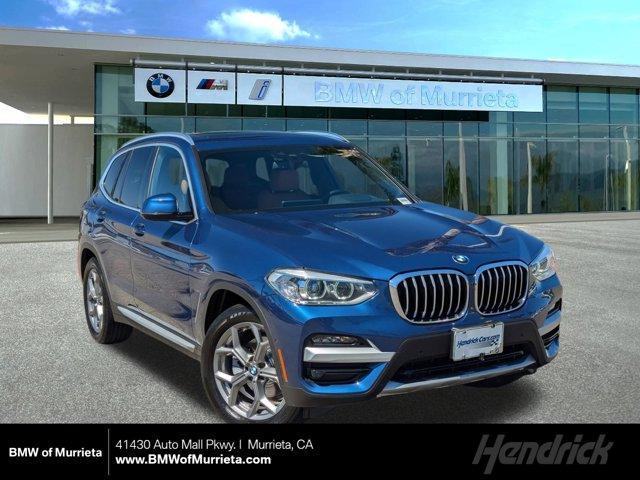 used 2021 BMW X3 car, priced at $27,855