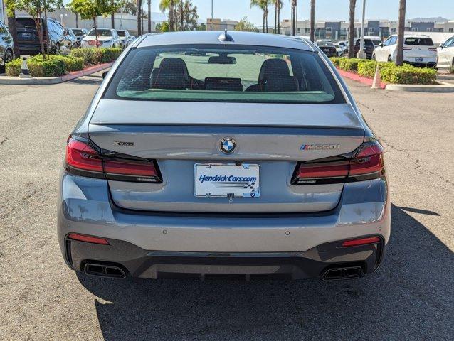 used 2022 BMW M550 car, priced at $54,862