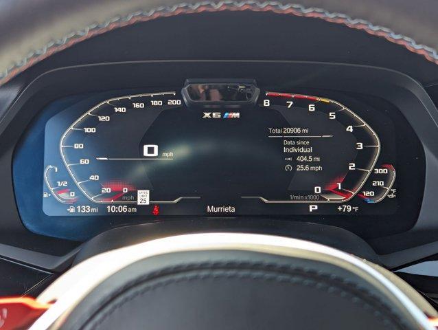 used 2022 BMW X6 M car, priced at $85,967