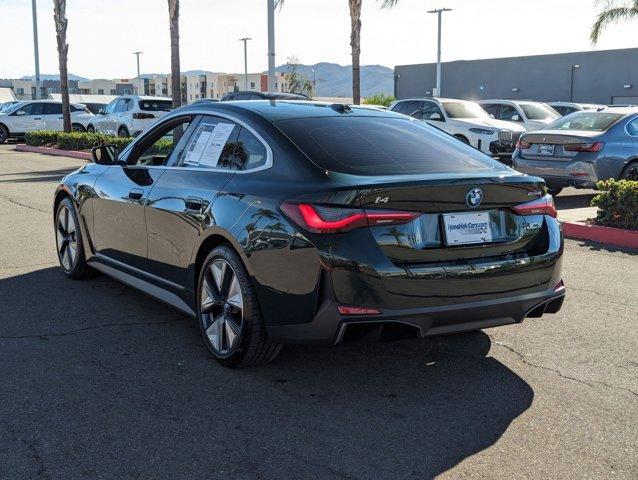 used 2024 BMW i4 Gran Coupe car, priced at $58,910