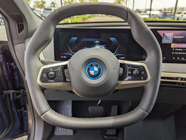 new 2025 BMW iX car, priced at $95,825