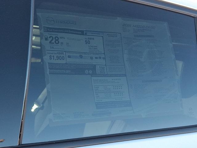 new 2025 Mazda CX-50 car, priced at $39,326