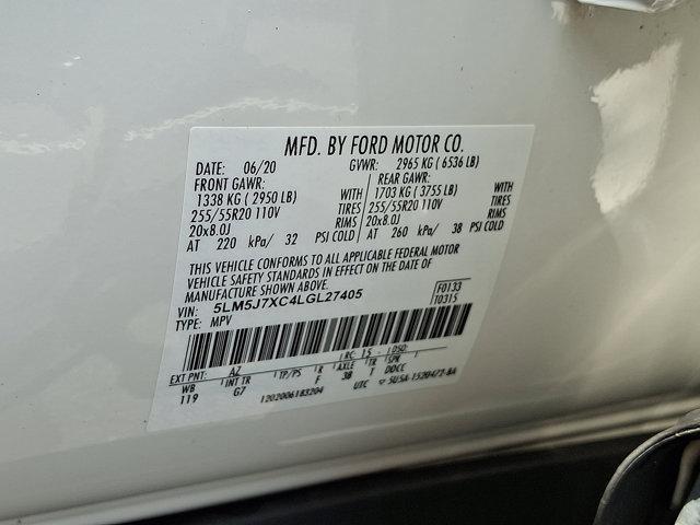 used 2020 Lincoln Aviator car, priced at $36,082