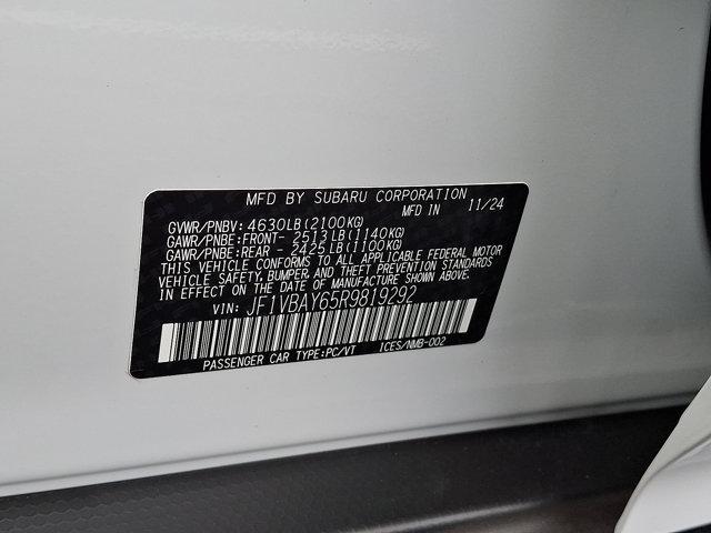 used 2024 Subaru WRX car, priced at $35,859