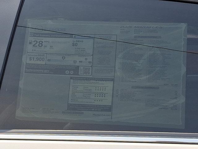 new 2025 Mazda CX-5 car, priced at $32,465