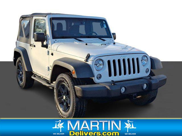 used 2017 Jeep Wrangler car, priced at $24,525