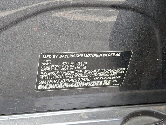 used 2021 BMW 330 car, priced at $26,340