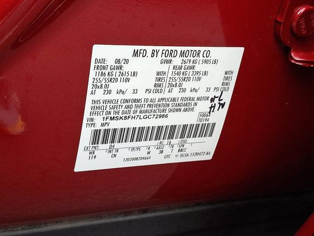 used 2020 Ford Explorer car, priced at $25,746