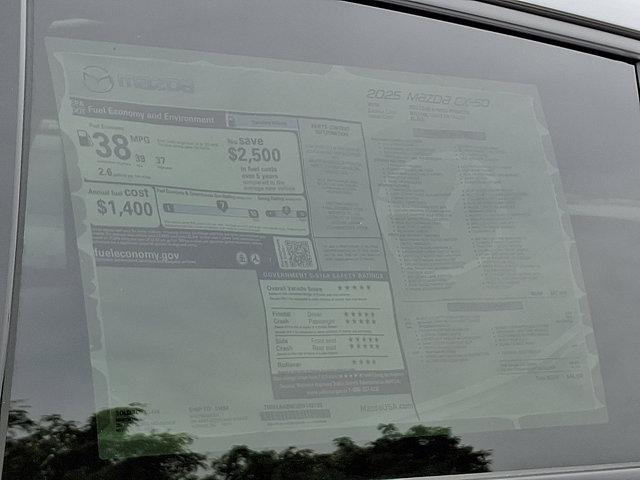 new 2025 Mazda CX-50 Hybrid car, priced at $38,983