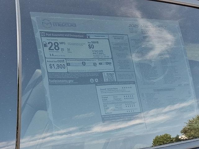 new 2025 Mazda CX-50 car, priced at $38,491