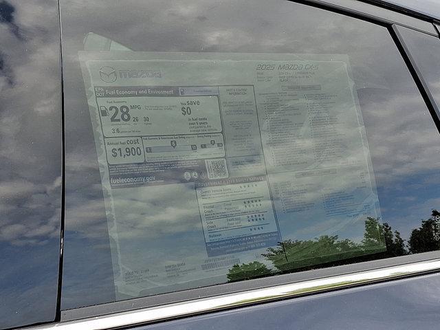 new 2025 Mazda CX-5 car, priced at $37,248