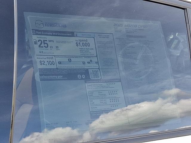 new 2025 Mazda CX-50 car, priced at $43,667
