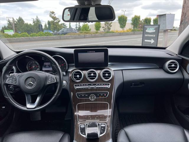 used 2015 Mercedes-Benz C-Class car, priced at $15,491