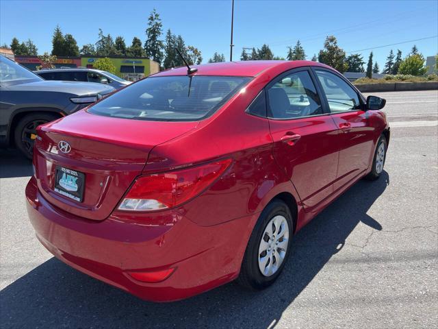 used 2016 Hyundai Accent car, priced at $7,991