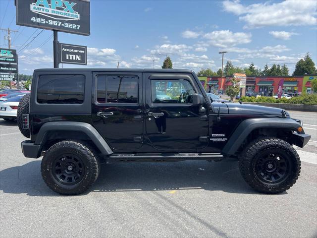 used 2017 Jeep Wrangler Unlimited car, priced at $22,991