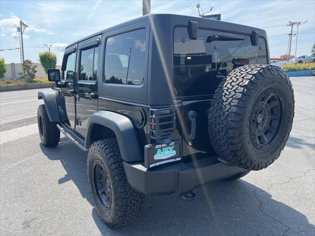 used 2017 Jeep Wrangler Unlimited car, priced at $22,991