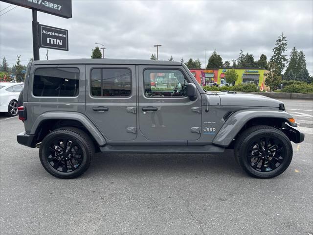 used 2022 Jeep Wrangler Unlimited 4xe car, priced at $35,991
