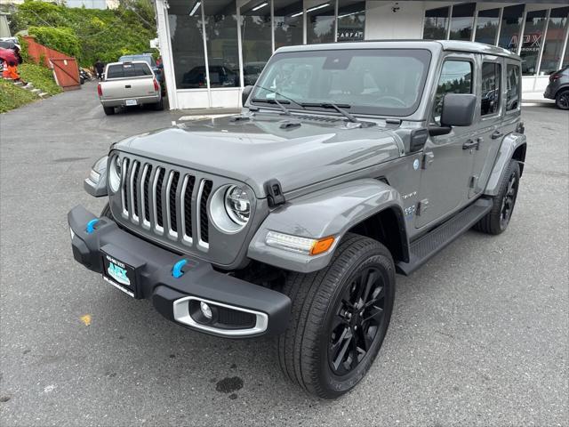 used 2022 Jeep Wrangler Unlimited 4xe car, priced at $35,991