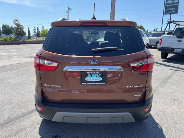 used 2019 Ford EcoSport car, priced at $11,991