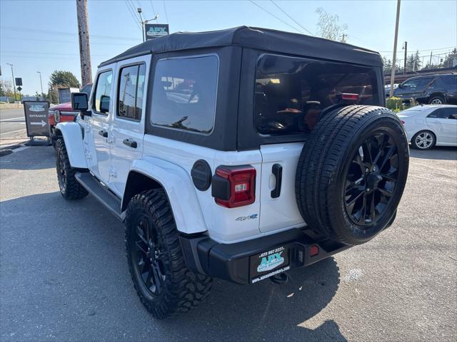 used 2021 Jeep Wrangler Unlimited 4xe car, priced at $31,991