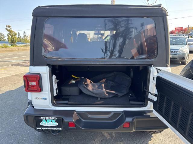 used 2021 Jeep Wrangler Unlimited 4xe car, priced at $31,991
