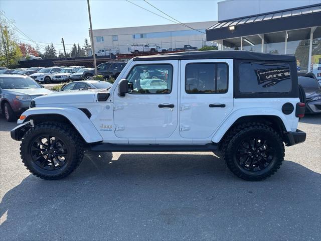 used 2021 Jeep Wrangler Unlimited 4xe car, priced at $31,991