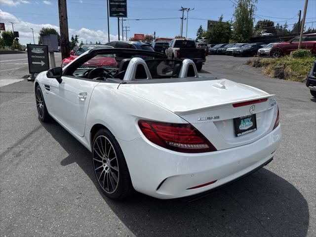 used 2017 Mercedes-Benz AMG SLC 43 car, priced at $34,991