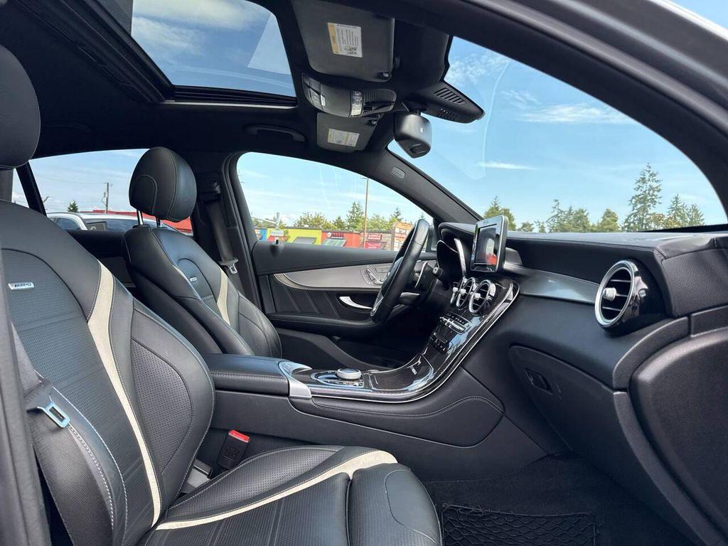 used 2018 Mercedes-Benz AMG GLC 63 car, priced at $36,991