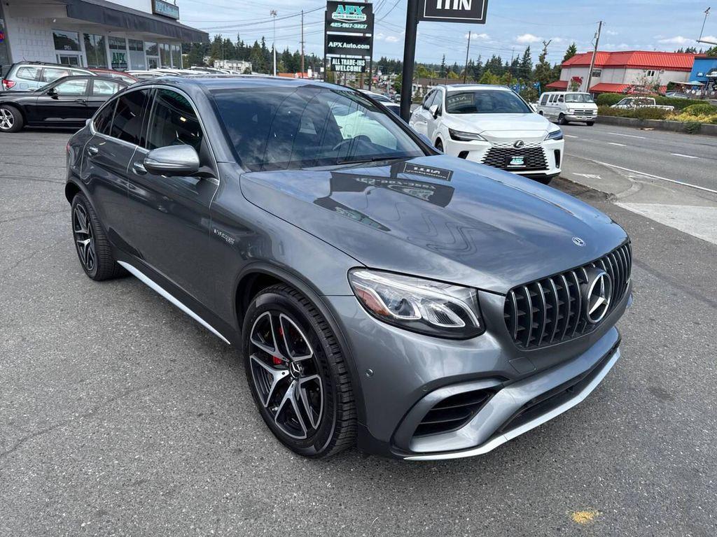 used 2018 Mercedes-Benz AMG GLC 63 car, priced at $36,991