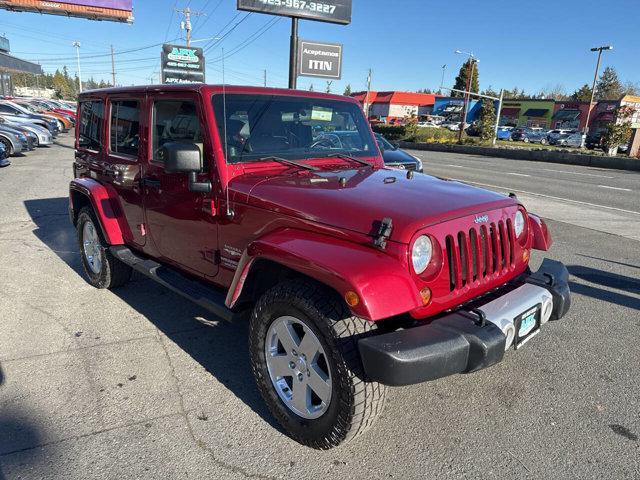 used 2011 Jeep Wrangler Unlimited car, priced at $15,991