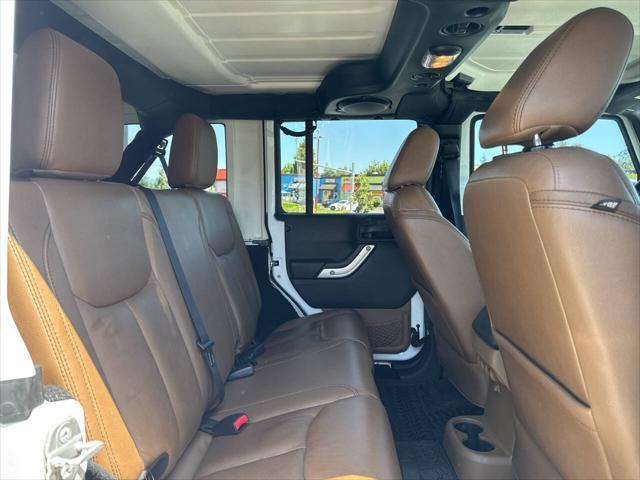 used 2014 Jeep Wrangler Unlimited car, priced at $17,991