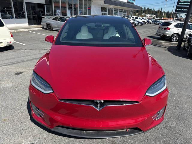 used 2018 Tesla Model X car, priced at $27,991