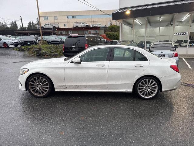 used 2015 Mercedes-Benz C-Class car, priced at $14,991