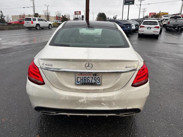 used 2015 Mercedes-Benz C-Class car, priced at $14,991