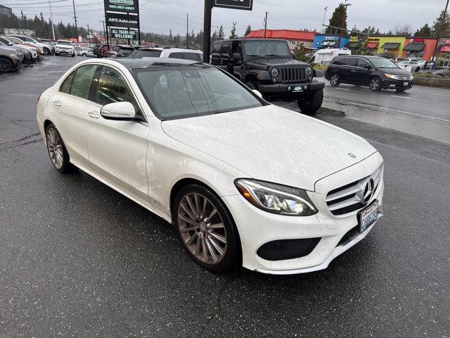 used 2015 Mercedes-Benz C-Class car, priced at $14,991