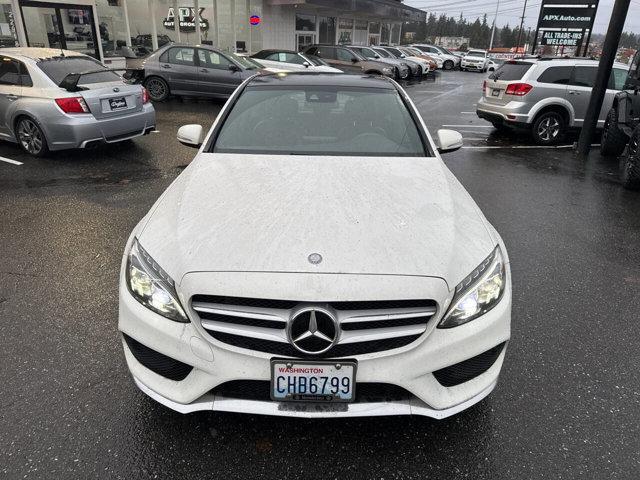 used 2015 Mercedes-Benz C-Class car, priced at $14,991