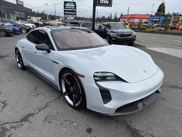 used 2021 Porsche Taycan car, priced at $77,991