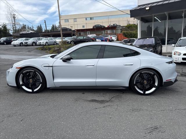 used 2021 Porsche Taycan car, priced at $77,991