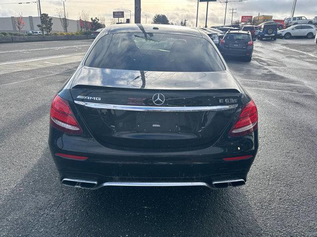 used 2018 Mercedes-Benz AMG E 63 car, priced at $43,991