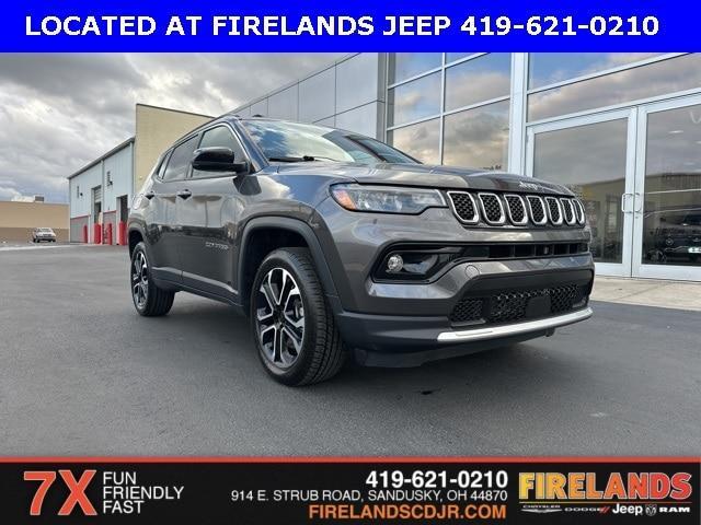 used 2023 Jeep Compass car, priced at $22,500