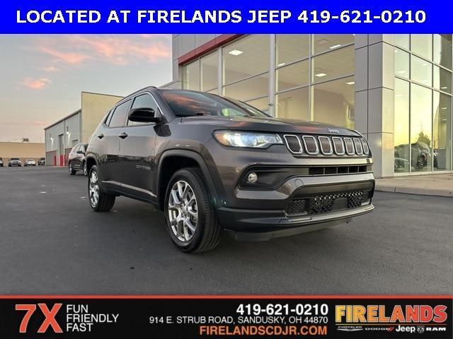 used 2022 Jeep Compass car, priced at $22,750