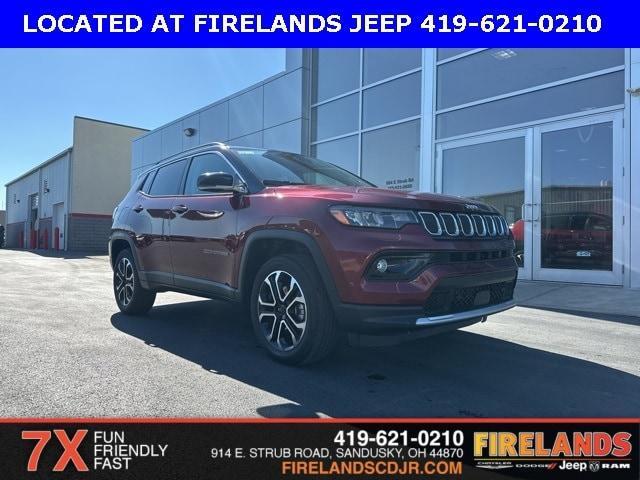 used 2022 Jeep Compass car, priced at $22,500