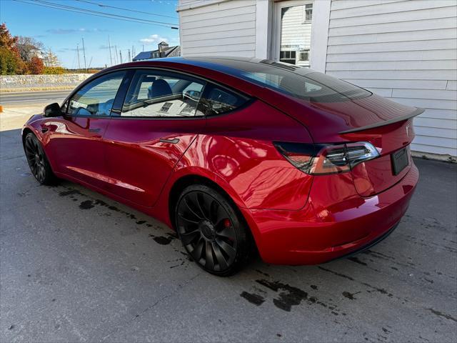 used 2023 Tesla Model 3 car, priced at $37,995