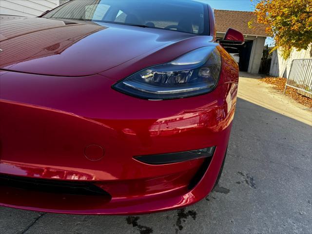 used 2023 Tesla Model 3 car, priced at $37,995