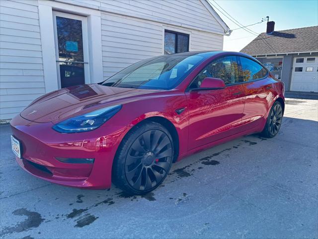 used 2023 Tesla Model 3 car, priced at $37,995