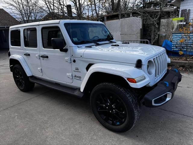 used 2022 Jeep Wrangler Unlimited 4xe car, priced at $35,995