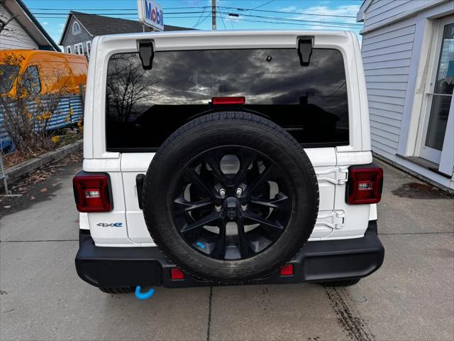 used 2022 Jeep Wrangler Unlimited 4xe car, priced at $35,995